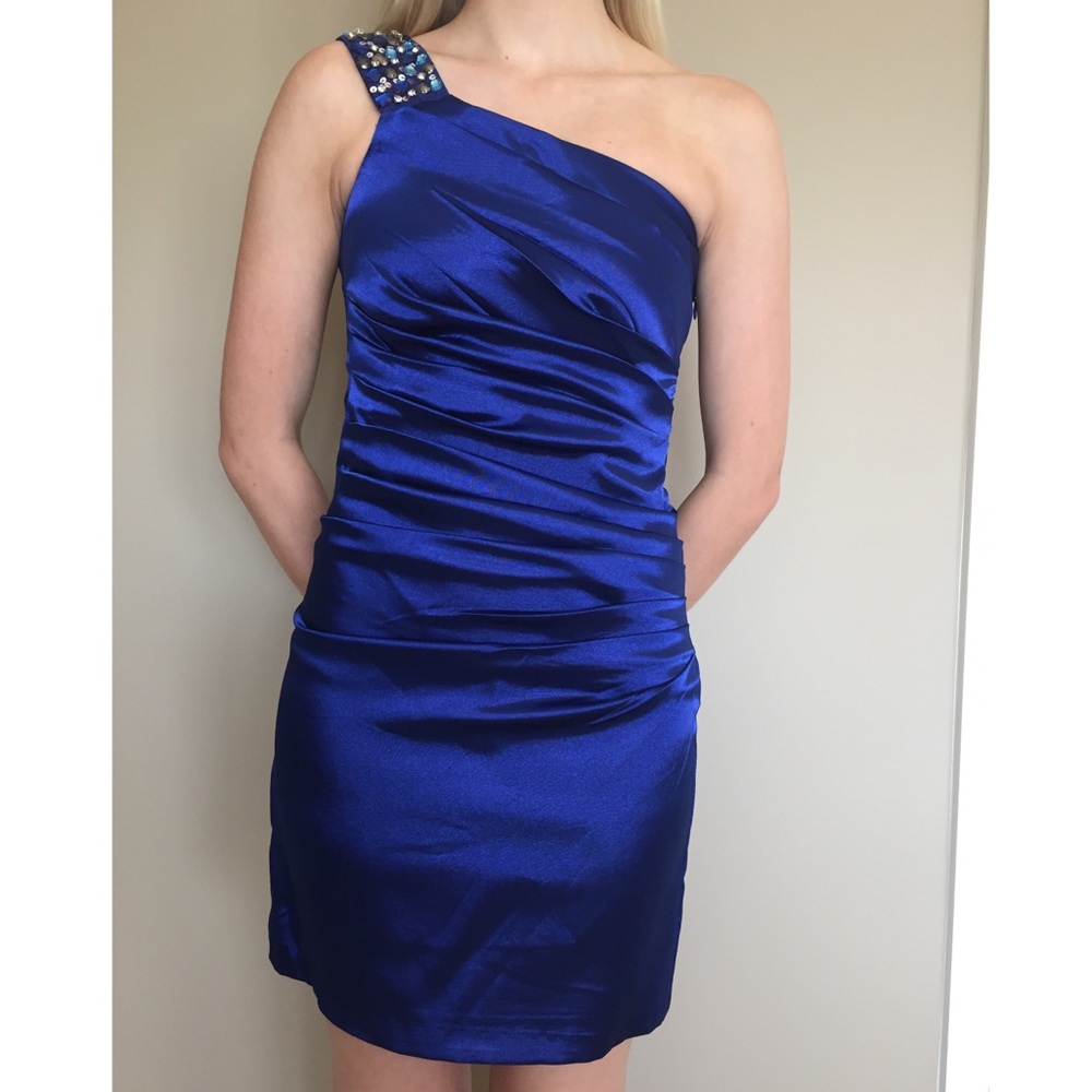Speechless Royal Blue Formal Dress